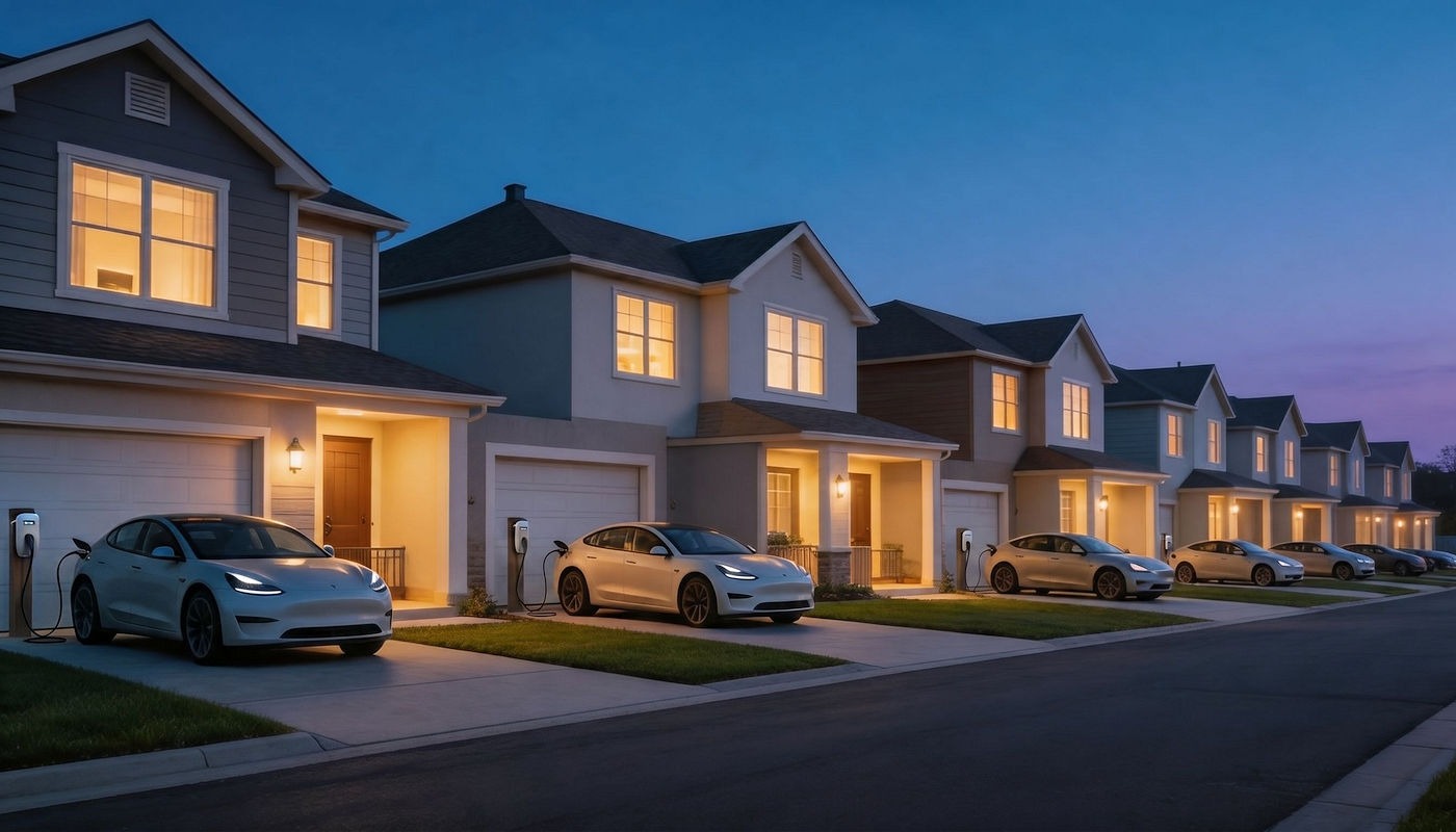 Will too many EV chargers on one block make neighborhood power unreliable?