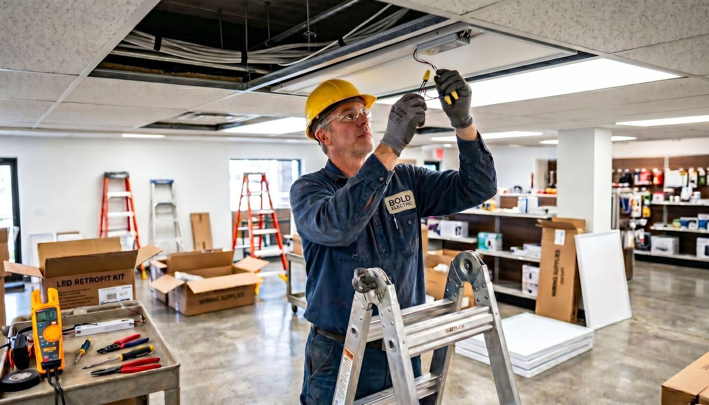 Commercial & Residential Electrical Contractor services in Sherman TX & surrounding Texomaland - BOLD Electric