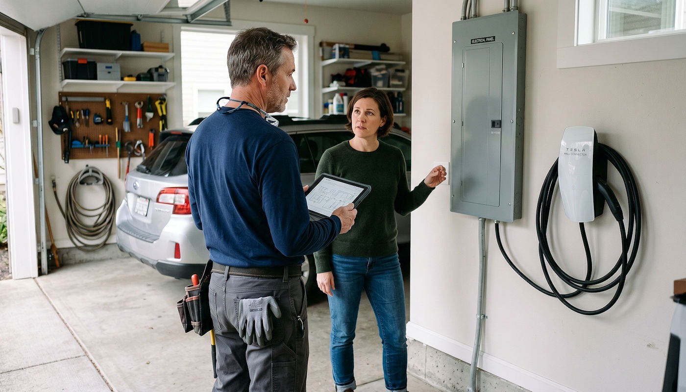 Can my existing electrical panel handle an EV charger? BOLD Electric will make sure it does.
