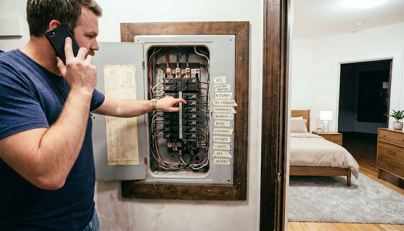 Shutting off power during an electrical emergency at the panel - BOLD Electric Learning Center