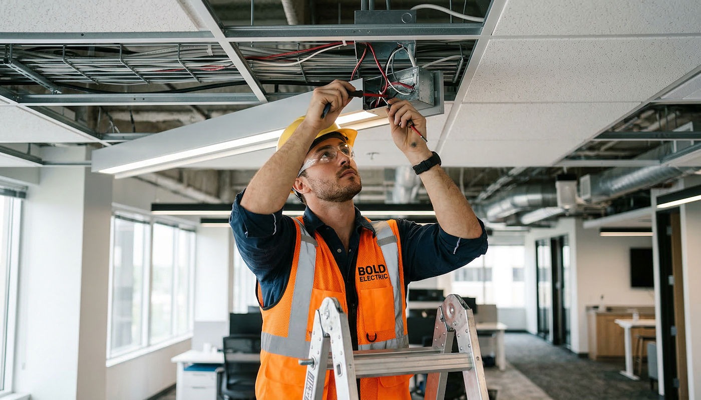 Commercial & Residential Electrical Contractor services in Sherman TX & surrounding Texomaland - BOLD Electric