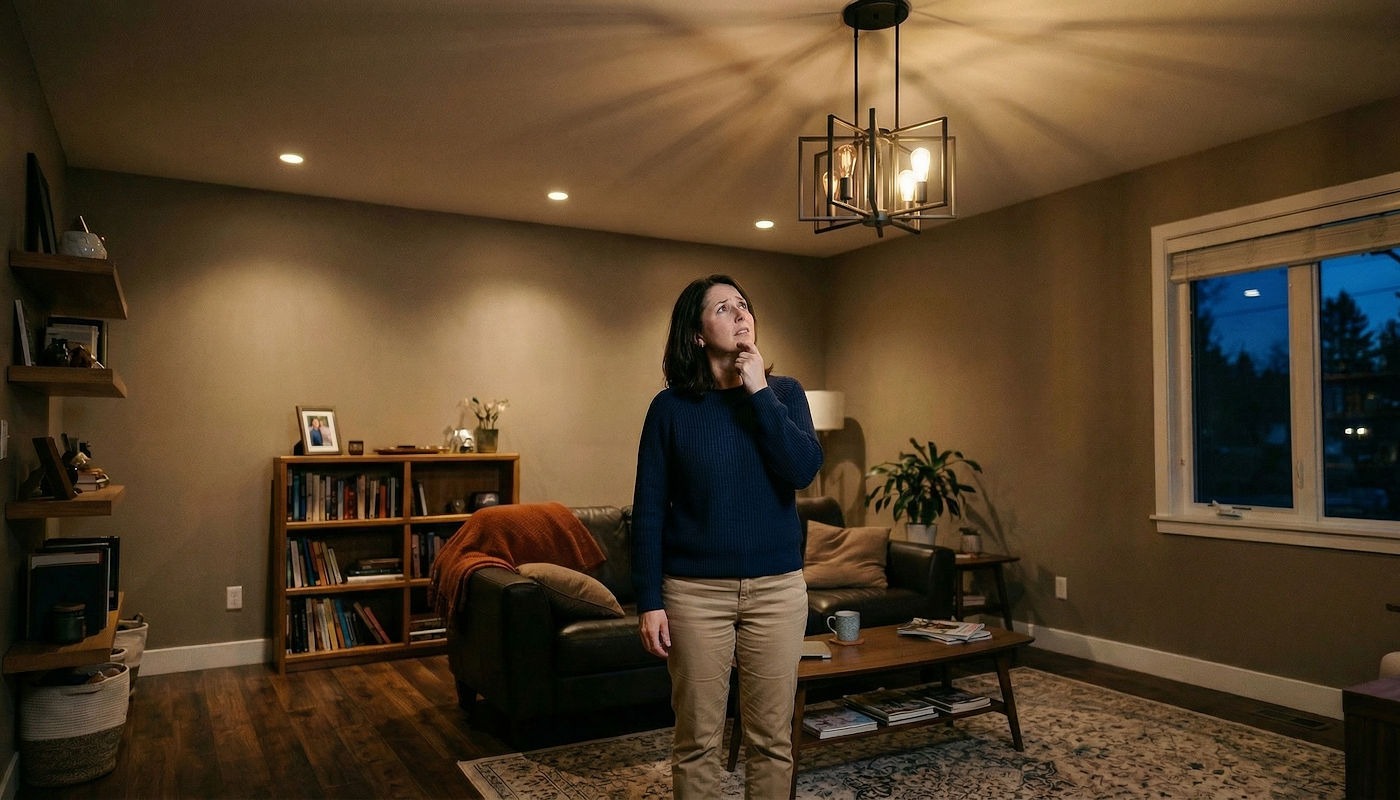 Top 10 Signs You Need an Interior Lighting Upgrade - Flickering Lights - BOLD Electric